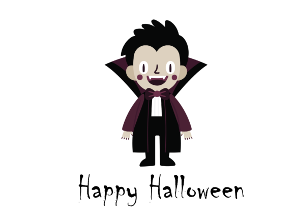 Halloween Draculla Kid Illustrations: Graphics & Vectors Review