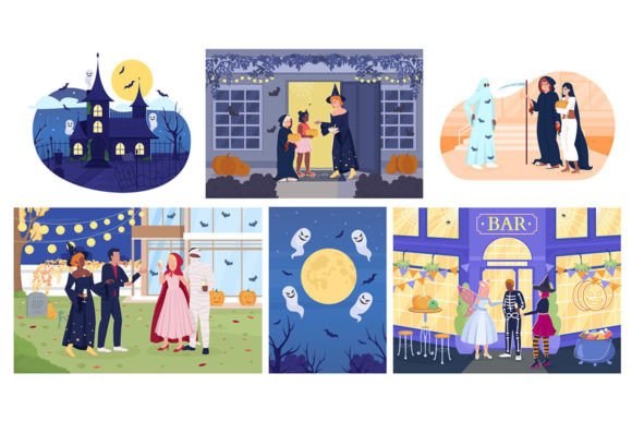 Halloween SVG Graphics & Illustrations Set Review