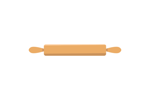 Kitchen Rolling Pin Illustrations: Graphics for Branding