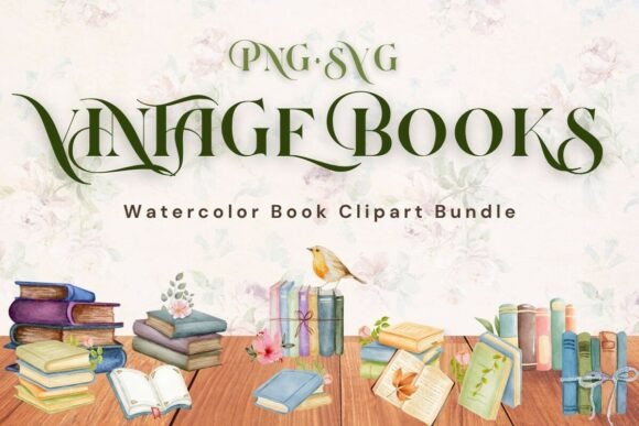 Watercolor Book Clipart 12 PNG 12 SVG: A Brand Designer’s Review